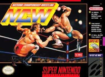 Natsume Championship Wrestling (USA) box cover front